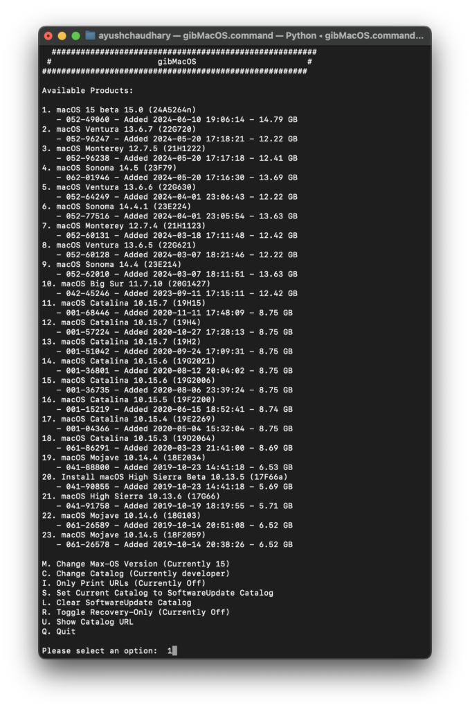 macos sequoia download